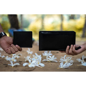 Cirrus Leather Wallet And Clutch Combo